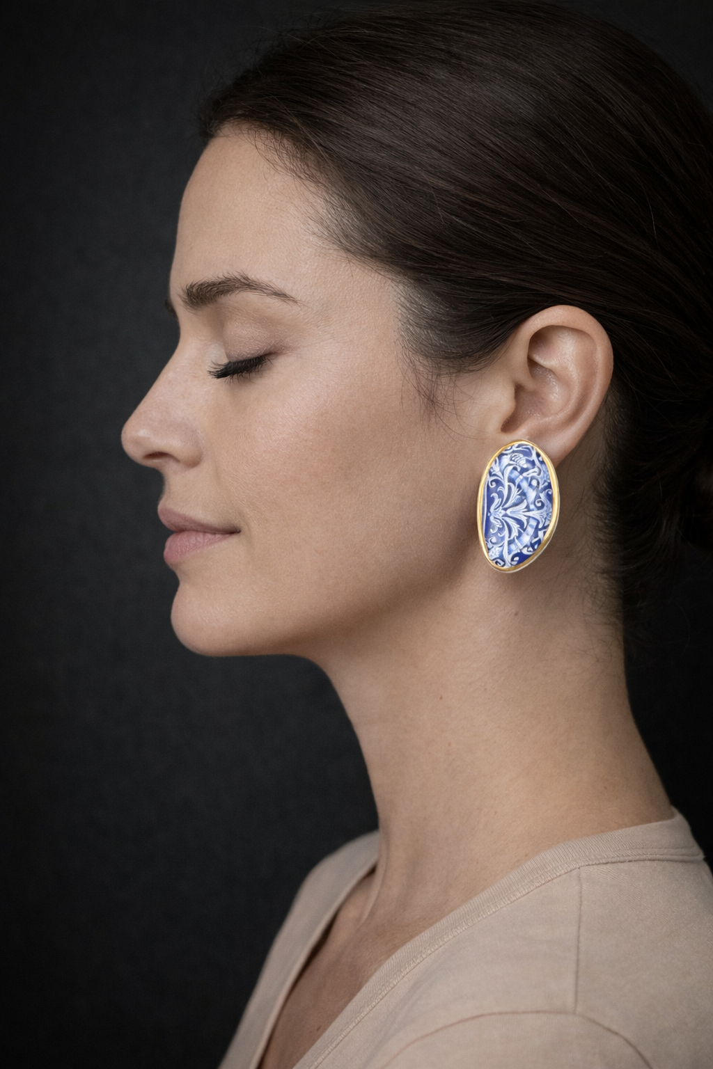 Azura Handmade Stud Earrings