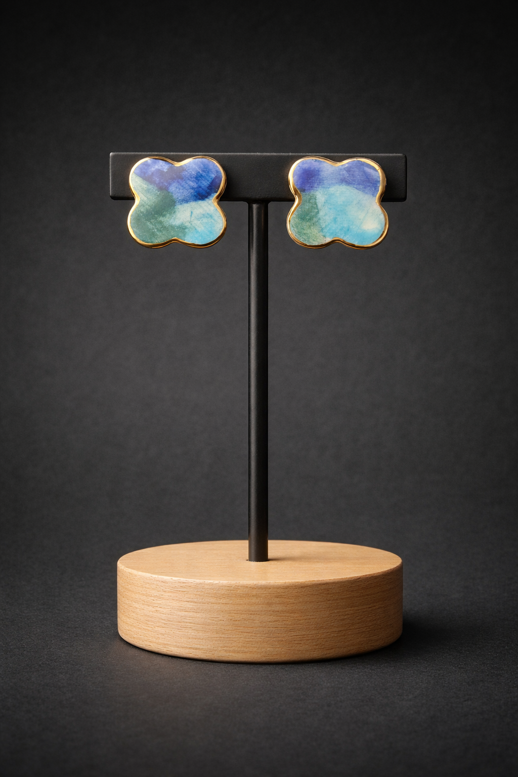 Eloria Handmade Stud Earrings