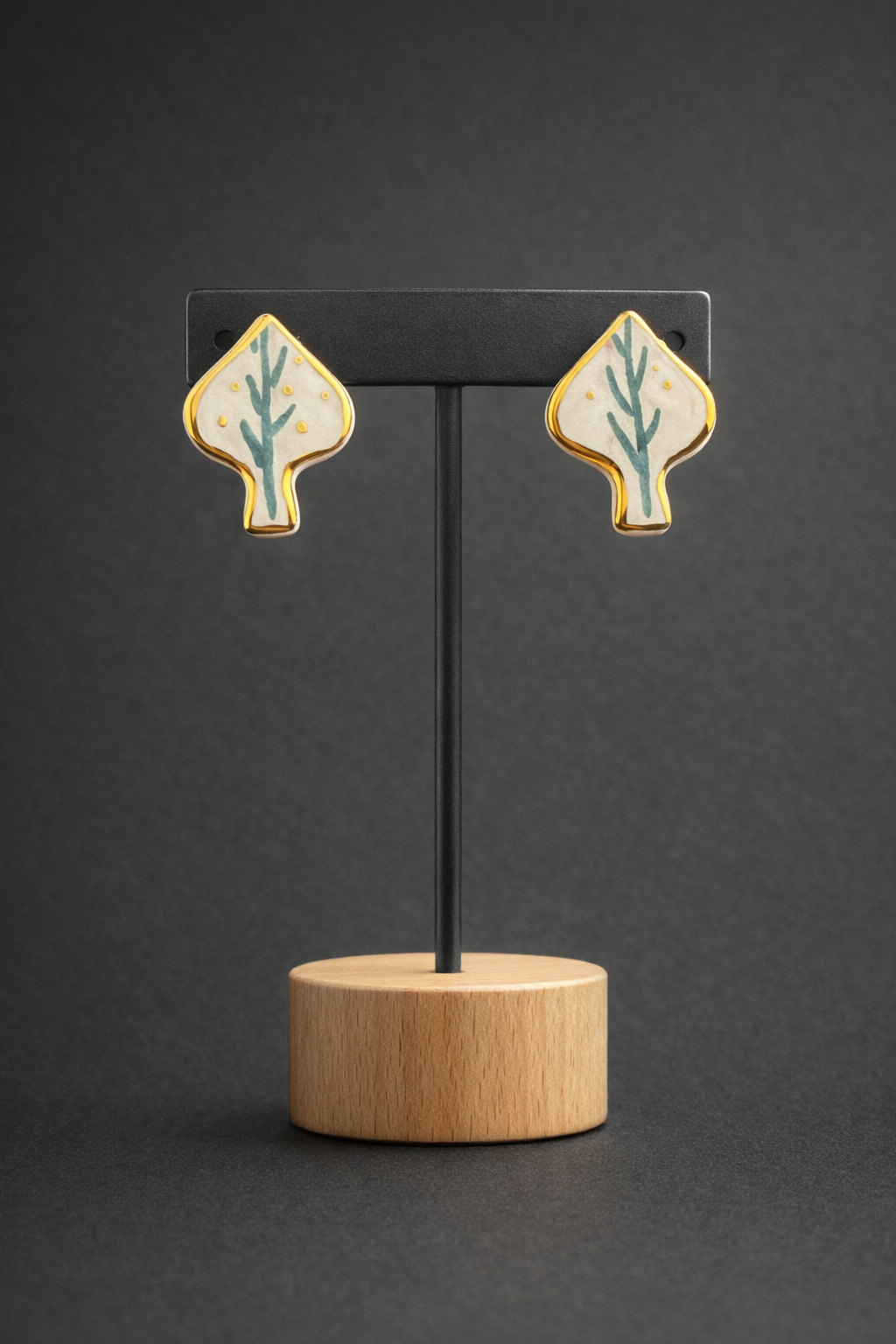 Liora Handmade Stud Earrings