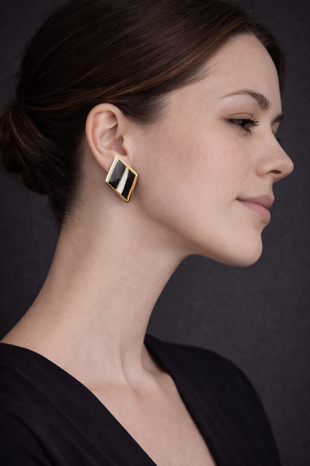 Noirva Handmade Stud Earrings